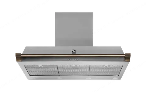 Steel קולט אדים 100 ס"מ סדרת Ascot תוצרת Steel דגם AKL100 נירוסטה מוברשת